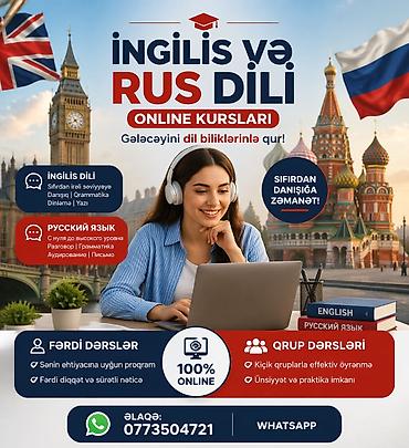 rus dili kurslari online: Xarici dil kursu, İngilis dili — 1