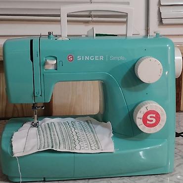 Tikiş maşınları: SINGER Simple tikiş maşını Əsas xüsusiyyətlər: - Çoxsaylı tikiş — 1