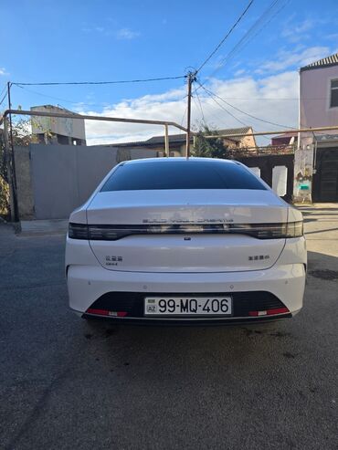 BYD: BYD Qin Plus (plug-in hibrid sedan) - Kuzov: liftbek tipli sedan, ağ — 3