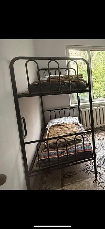 размеры одеял: Двухъярусная металлическая кровать - Прочная стальная рама с — 1