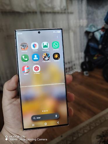 samsung galaxy tab s23 ultra: Samsung Galaxy S23 Ultra, 256 GB, rəng - Bənövşəyi, Sensor — 1