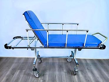 Каталка медицинская с регулируемой спинной секцией - Конструкция