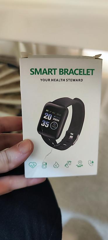 Smart qolbaqlar: Yeni, Smart qolbaq, Smart, Sensor ekran, rəng - Qara — 1