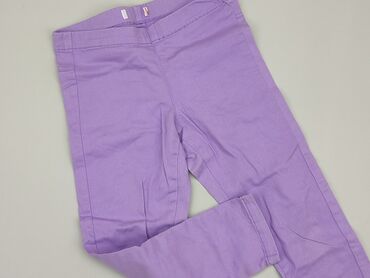 legginsy jeansowe dla dziewczynki: Leggings for kids, 12 years, 146/152, condition - Good