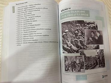 Testlər: Ümumi tarix kitabı . Kitab yeni alınıb çox az istifadə olunub ehtiyac — 4