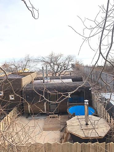 баня домик: Продажа банного комплекса под ключ — 2 бани, 2 чана, 2 купели — 10