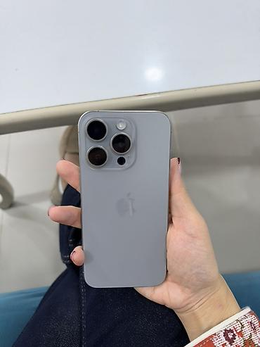 IPhone 15 Pro, Б/у, 1 ТБ, Коробка, 80 %