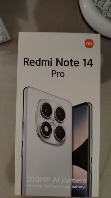 Qaşıqlar: Xiaomi Redmi Note 14 Pro smartfonu, 200 MP-lik süni intellekt kamerası