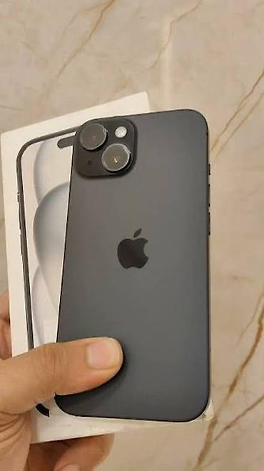 IPhone 15, 128 GB, Midnight, Simsiz şarj, Face ID, Sənədlərlə lalafo.az -da IPhone 15, 128 GB, Midnight, Simsiz şarj, Face ID, Sənədlərlə
