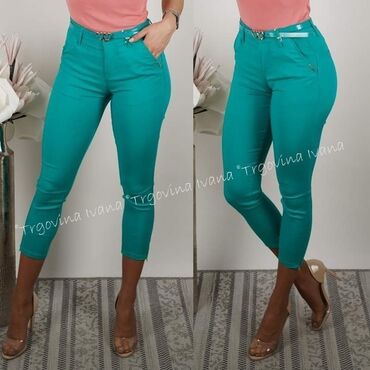 Pantalone: Hit pantalone za vitkiji i puniji stas u puno lepih boja po super ceni — 27