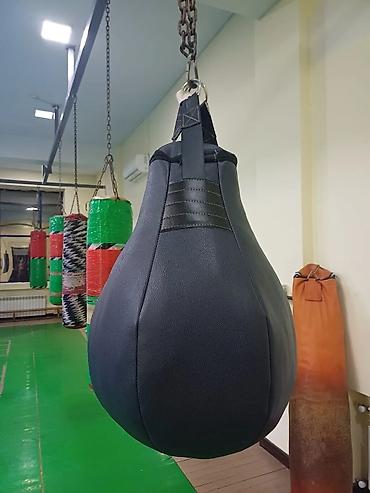 boks sekilleri: Boks zalları və ev məşqləri üçün asılan boks armudu və klassik boks — 4