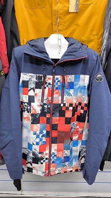 Мужские лыжные куртки: Куртка, Quiksilver, Новый, С утеплителем, Удлинённая куртка, Вентиляционные клапаны, Внутренние и внешние карманы — 22