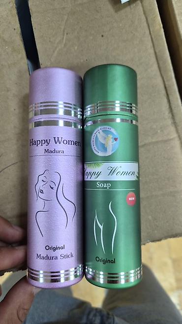 sette gumus: Məhsul: Happy Women – Original Madura Stick və Soap Təsvir: - Setdə — 2