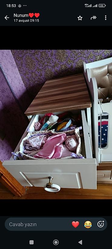 Beşiklər: Uşaq beşiyi – modul tipli - Material: ağ rəngli MDP/laminat — 2