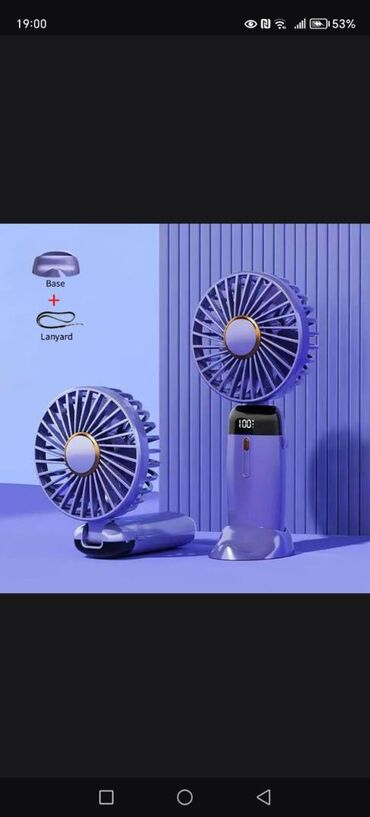 mini ventilator: Ventilyator Yeni, Masaüstü, Pərli, Kredit yoxdur, Ünvandan götürmə, Pulsuz çatdırılma, Rayonlara çatdırılma