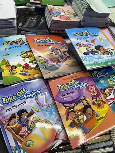 комик: Учебно и тетрадка Take Off with English (уровни 4–8) 1шт — 3