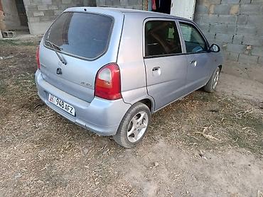 авто лейлек: Suzuki Alto: 2002 г., 1.1 л, Кол менен иштөөчү, Бензин, Седан — 5