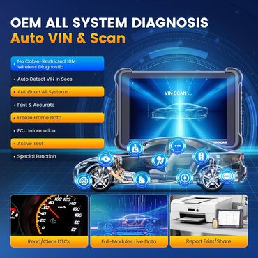 Alati za automobile: Thinkcar ThinkScan 689BT OBD2 Dijagnostički skener Puni sistem 34 — 12