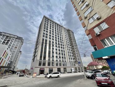 ак джол: 2 бөлмө, 78 кв. м, Элитка, 16 кабат, ПСО (өзү оңдоп түзөтүп бүтүү үчүн)