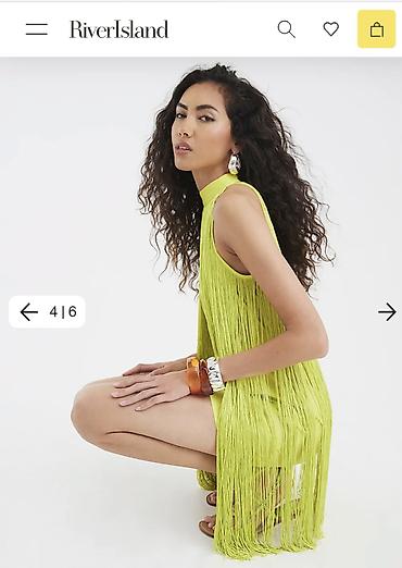 Haljine: Nova River Island haljina – Lime Dark Tropics - Model: Lime “Dark — 12