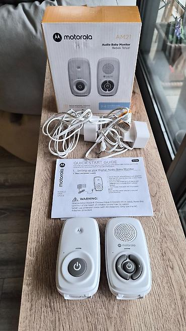 ratsiya motorola: Yeni audio uşaq monitoru Motorola AM21. Radio kimi işləyir, ekranı — 3