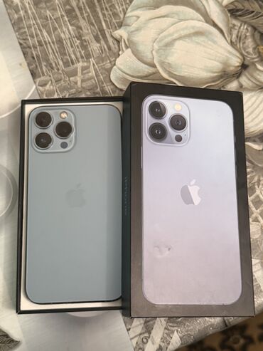 iphone 7 ikinci el: IPhone 13 Pro Max, 128 GB, Mavi, Zəmanət, Simsiz şarj, Face ID