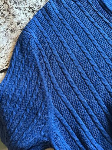 Džemperi: MASSIMO DUTTI - Muški džemper Massimo Dutti prelepe kraljevsko plave — 8