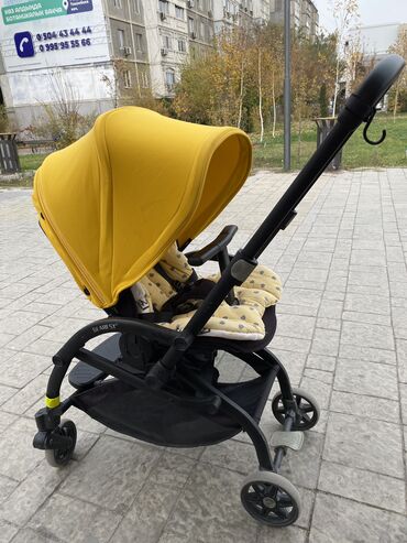 Коляски: Коляска, цвет - Желтый, Б/у — 9