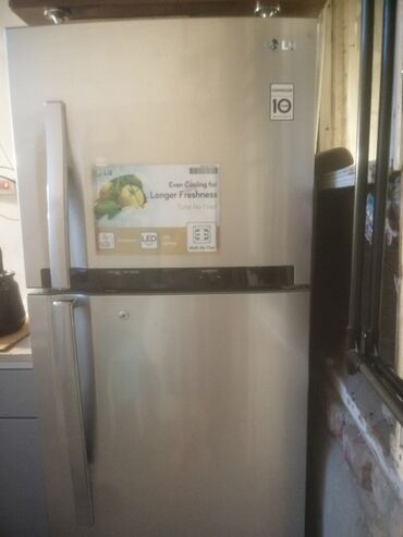 Посудомоечные машины: LG iki qapılı soyuducu (üstd8ə d5ondurucu) - Rəng: gümüş (inox