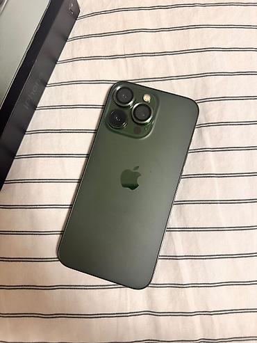 iphone 11mini: IPhone 13 Pro, Б/у, 256 ГБ, Alpine Green, Защитное стекло, Чехол, Коробка, 73 % — 8