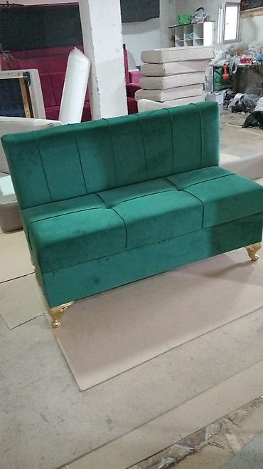 Divanlar: Mini-divan, Açılmayan, Bazalı, Vеlur parça — 1