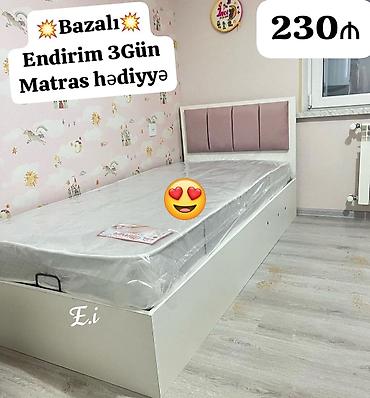 matraslar: Yeni, Təknəfərlik çarpayı, Bazalı, Matras ilə — 1