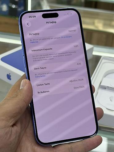iphone red 7: IPhone 16 Plus, Б/у, 128 ГБ, Синий, Коробка, 91 % — 5