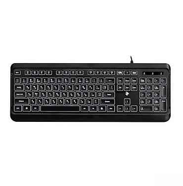 internet data: 2E Keyboard KS120 White backlight USB Black Brend: 2E Mənşə ölkəsi — 1