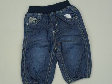pull and bear jeansy: Spodnie jeansowe, 0-3 m, stan - Zadowalający