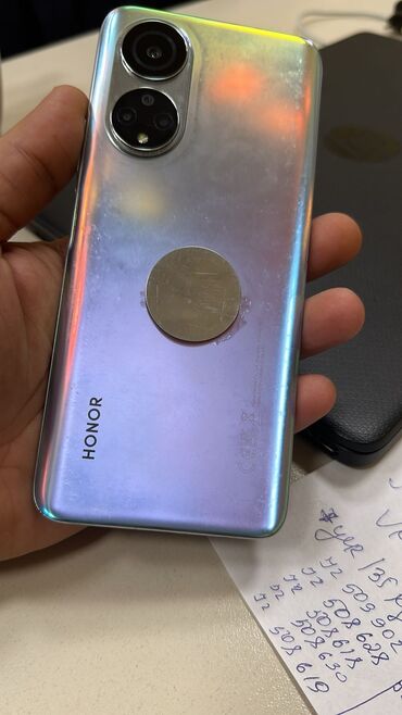 super telefon: Honor X7, 128 GB, rəng - Ağ, Zəmanət, Sensor, Barmaq izi