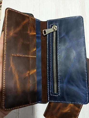 Портмоне: Портмоне лонгер Натуральная кожа — 13