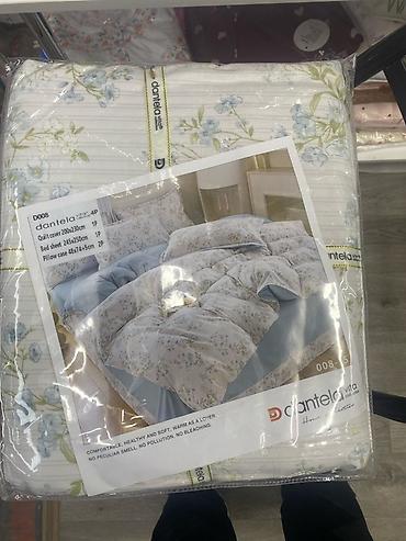 bed sheets: Постельный комплект Dantela Vita, серия D008 (4 предмета) - Состав — 8