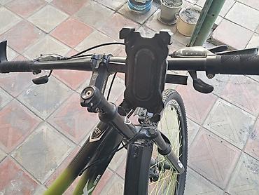 Dağ velosipedləri: Velosiped Cəmi1,2 dəfə sürülüb təzə kimidi telefon tutacagı, su qabı — 4