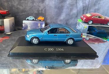 Avtomobil modelləri: Коллекционная модель Mercedes-Benz C200 W202 blue 1994 Altaya Scale — 6