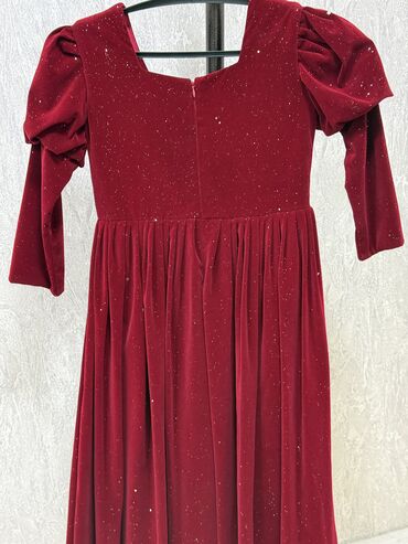 Платья: Детское платье, цвет - Голубой, Б/у — 12