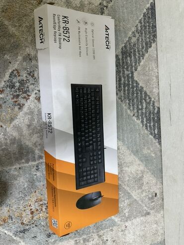 клавиатура a4tech: Клавиатура, A4Tech, Мембрандык, Өлчөмү: 100%