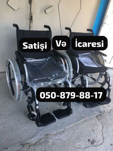 İnqalyatorlar, nebulizerlər: Müxtəlif ölçülü əlil arabaları – satış və icarə. - Gündəlik icarə: 5