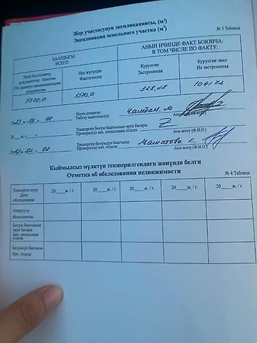 тынчтык ж м: 14 соток, Бизнес үчүн, Кызыл китеп, Техпаспорт, Сатып алуу-сатуу келишими — 4