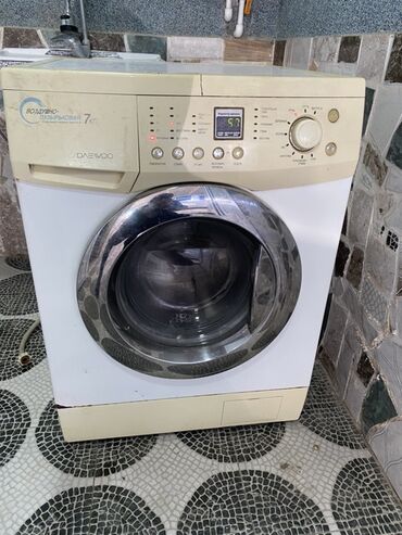 paltaryuyan ve qurudan masinlar: Paltaryuyan maşın Daewoo, 7 kq, İşlənmiş, Avtomat, Qurutmasız, Kredit yoxdur