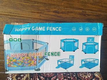 манеж складной детский: Детский игровой манеж Happy Game Fence - Тип: складной игровой — 1