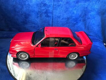 Avtomobil modelləri: Коллекционная модель BMW M3 E30 Coupe red 1990 SOLIDO Art : S1801502 — 22
