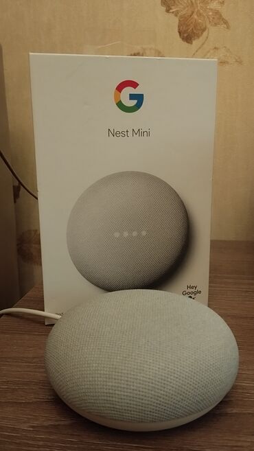 kalonka aparat: Mini google home kolonka .( google asistant) çox az istifadə olunub