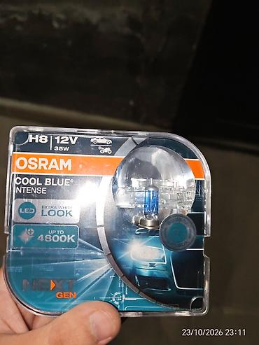rəngli isiqlar: OSRAM COOL BLUE INTENSE H8 avtomobil lampası - Tip: H8, PGJ19-1 - — 2
