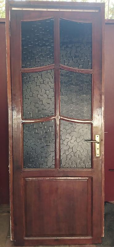 Yataq otağı üçün İşlənmiş Otaq qapısı 90x210 sm Çərçivə ilə, Ünvandan götürmə